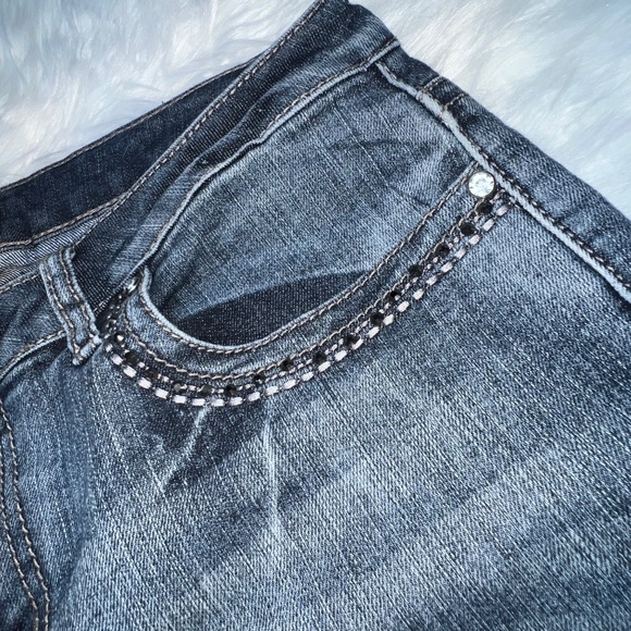 👖|•EARL JEAN•| Pretty Cropped/Capri Jeans Size 12👖 - Picture 7 of 8